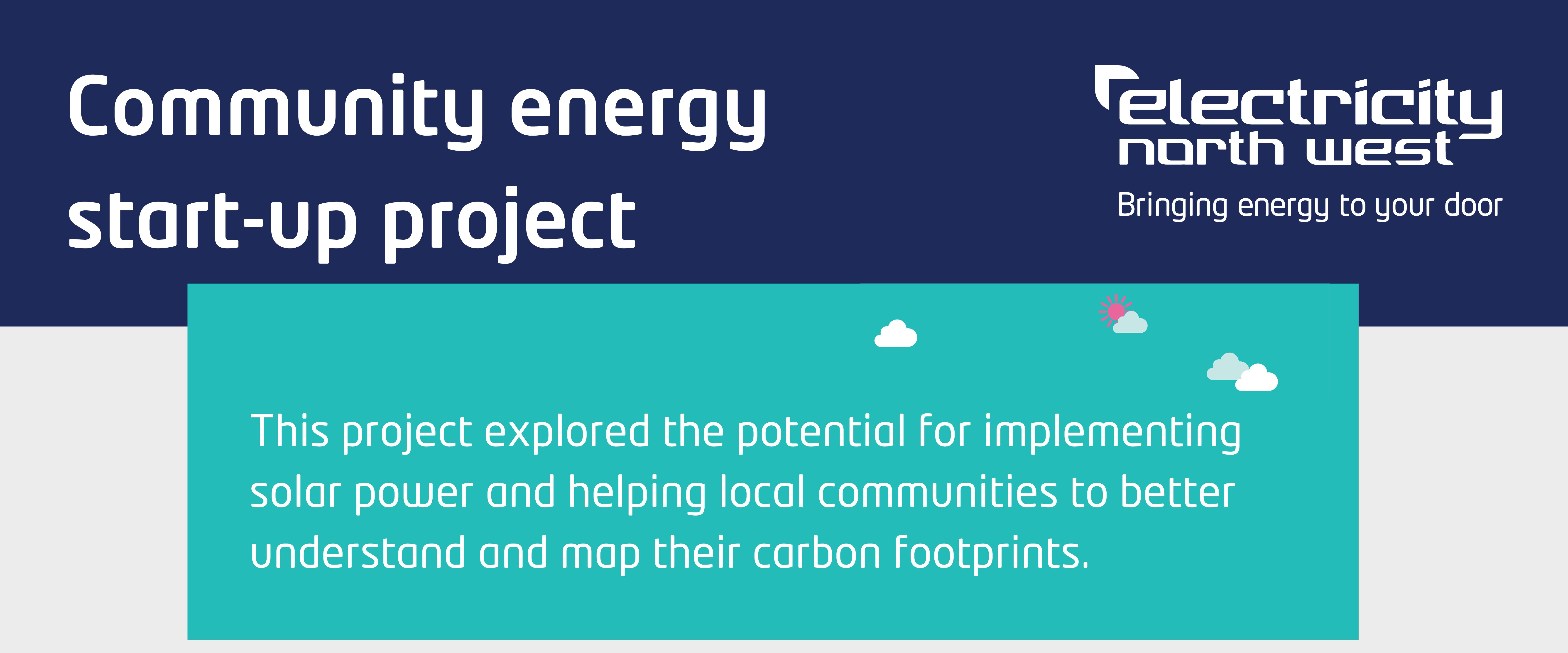This project explored the potential for implementing solar power and helping local communities to better understand and map their carbon footprints.